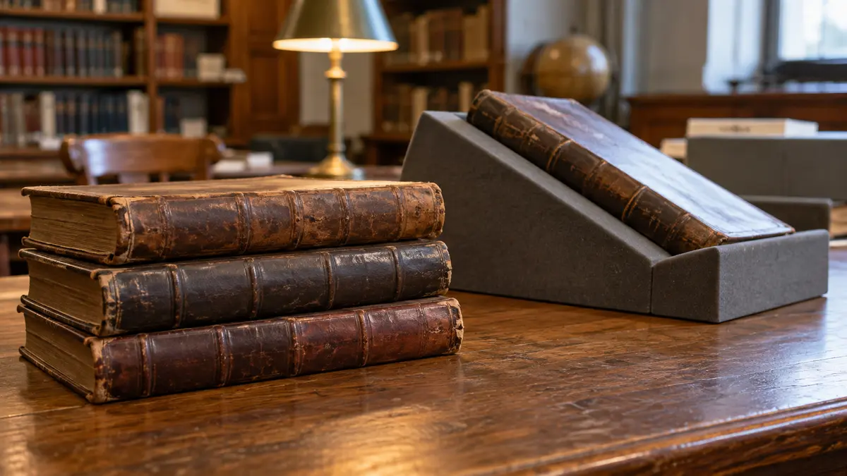 Historic manuscripts in a research library Historic manuscripts in a research library